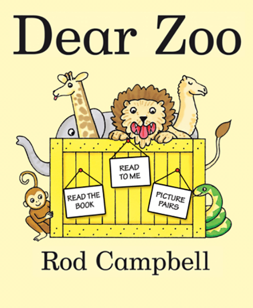 14. Dear Zoo by Rod Campbell