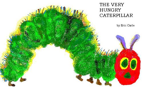 5. The Very Hungry Caterpillar by Eric Carle
