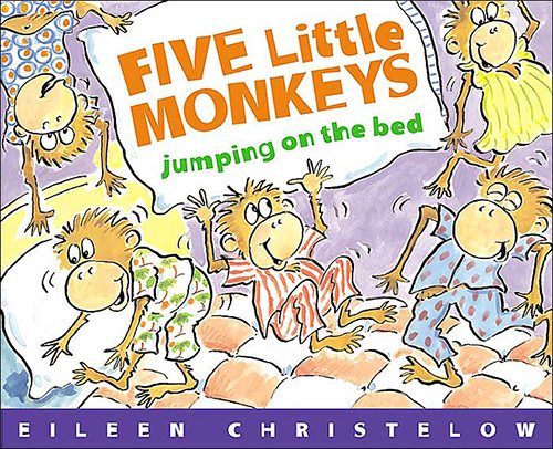 9. Five Little Monkeys Jumping on the Bed by Eileen Christelow