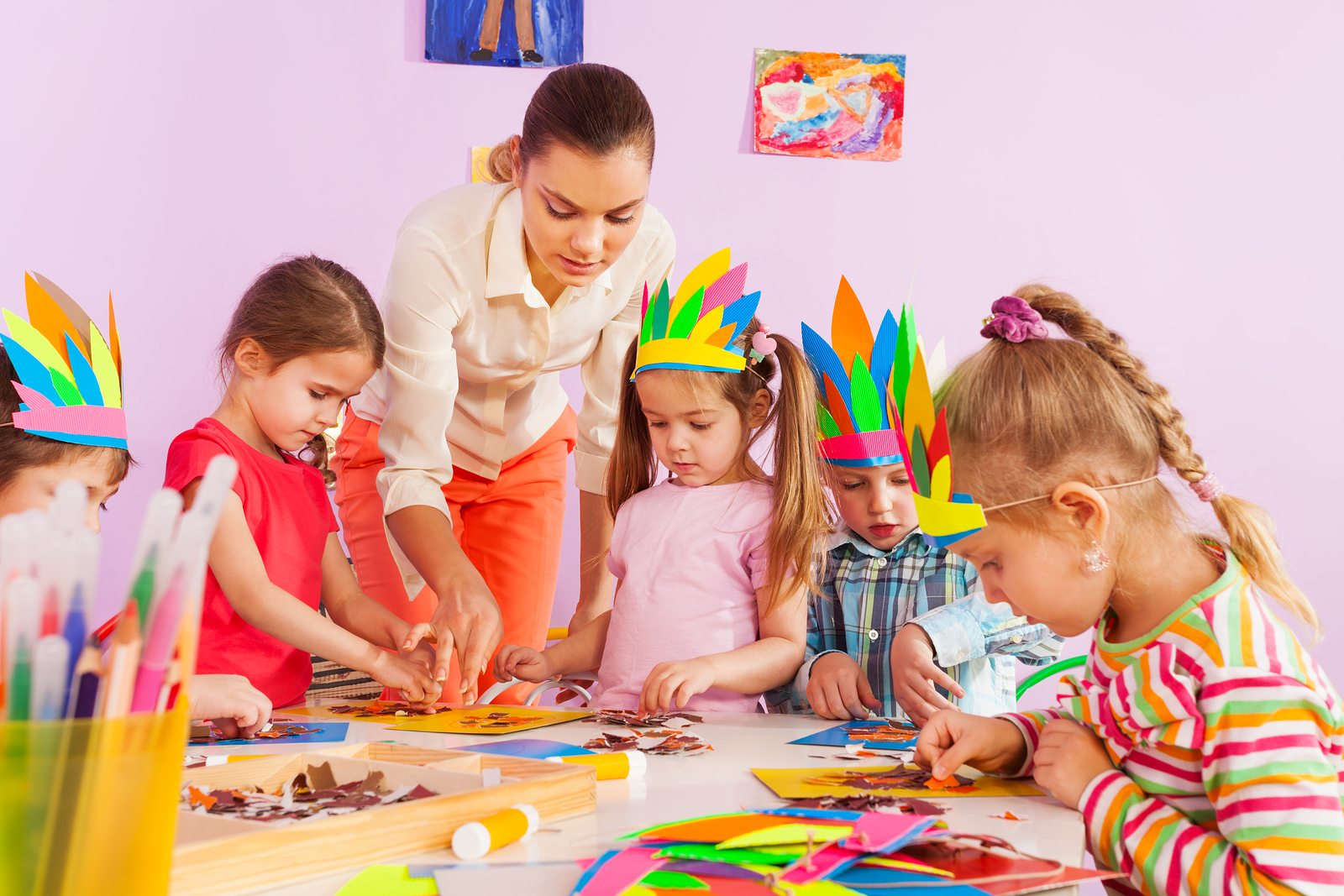 What is the term pre-school education?